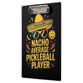 Durchschnittlicher Pickleball-Spieler Klemmbrett (Links)