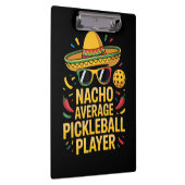 Durchschnittlicher Pickleball-Spieler Klemmbrett (Rechts)