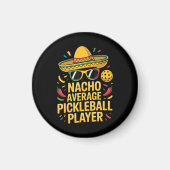 Durchschnittlicher Pickleball-Spieler Magnet (Vorne)