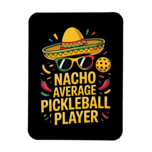 Durchschnittlicher Pickleball-Spieler Magnet