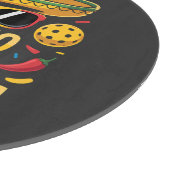 Durchschnittlicher Pickleball-Spieler Schneidebrett (Ecke)