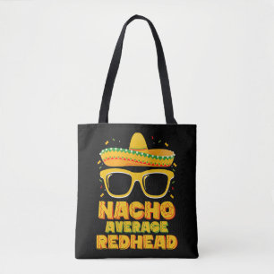 Durchschnittlicher Rotschopf-Haar Mexican Cinco De Tasche