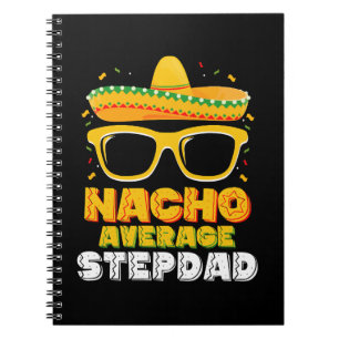 Durchschnittlicher Stiefvater-Vater Cinco De Mayo  Notizblock