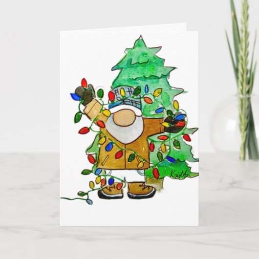 Durchschnittlicher verhedderter Gnom Karte (Vorderseite)