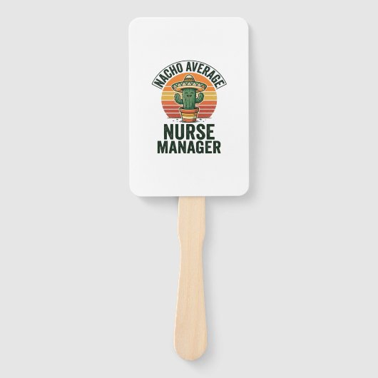 Durchschnittliches Nacho-Krankenpfleger-Manager Lu Fächer (Vorderseite)
