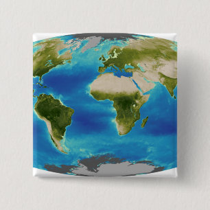 Durchschnittliches Pflanzenwachstum der Erde Button