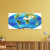 Durchschnittliches Wachstum der Pflanze der Erde Leinwanddruck (Insitu (Wohnzimmer))