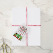 Durchschnittliches Weihnachtsfest Geschenkanhänger (Mit Garn)