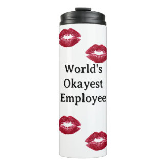 Durchschnittlichster Mitarbeiter der Welt Thermobe Thermosbecher