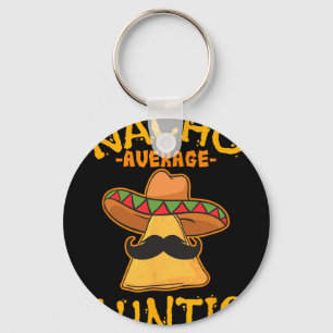 Durchschnittstante Nacho Mexican Cinco De Mayo Tan Schlüsselanhänger
