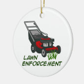 Durchsetzung der Rechtsvorschriften Keramik Ornament (Links)