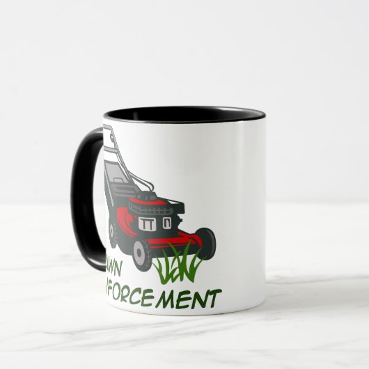 Durchsetzung der Rechtsvorschriften Tasse (Vorderseite Links)