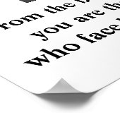 DURCHSETZUNG DES RECHTS DANKE POSTER (Ecke)