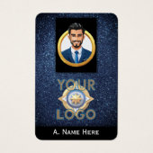 Durchsetzung des Sicherheitsrechts Tech Pros Blue (Vorderseite)