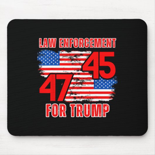 Durchsetzung von Trump 45 47 Mousepad (Vorne)