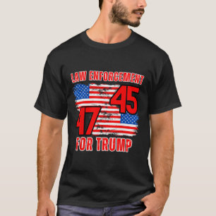 Durchsetzung von Trump 45 47 T-Shirt
