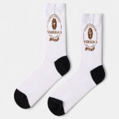 Durchsetzungsstarke Crew-Socken Socken (Linkes Detail)