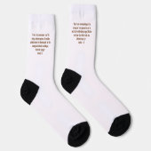 Durchsetzungsstarke Crew-Socken Socken (Rechts)