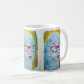 "Durchsichtig (2)" Kaffeetasse (VorderseiteRechts)