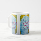 "Durchsichtig (2)" Kaffeetasse (Vorderseite Links)