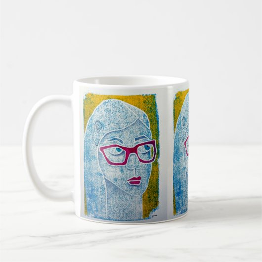 "Durchsichtig (2)" Kaffeetasse (Links)