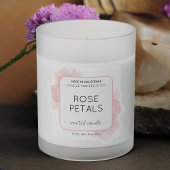 Durchsichtig rosa Aquarellfarben - klares Produktl Aufkleber