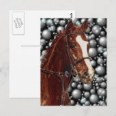 Durchsichtige & blasen Kunst Postkarte (Vorne/Hinten)