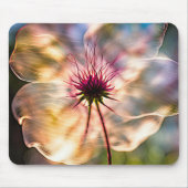 Durchsichtige Blume bei Sonnenlicht Mousepad (Vorne)