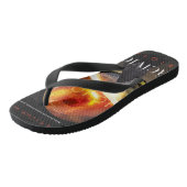 Durchsichtige Flip-Flops-Abdeckung Badesandalen (Schrägansicht)
