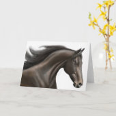 Durchsichtige Racehorkarte Karte (Gelbe Blume)