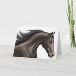 Durchsichtige Racehorkarte Karte