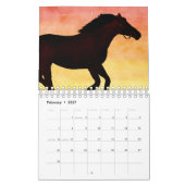 Durchsichtige Silhouetten 2023 Kalender (Feb 2027)