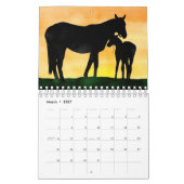 Durchsichtige Silhouetten 2023 Kalender (Mär 2027)