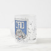 DURCHSICHTIGER MUG CAO MATTGLASTASSE (Vorderseite Links)