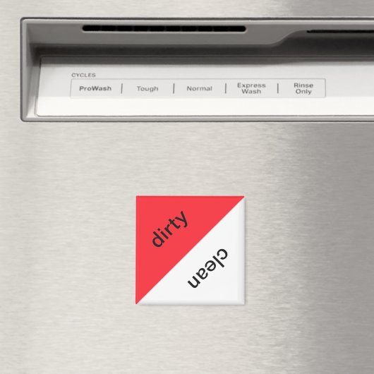 Durchsichtiger / sauberer Geschirrspüler-Magnet Magnet (In Situ (Geschirrspüler))