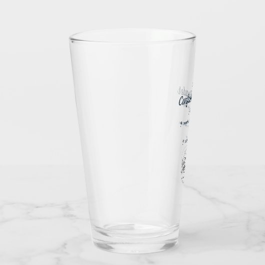 Durchsichtiges Reader-Pint-Glas Glas (Rechts)