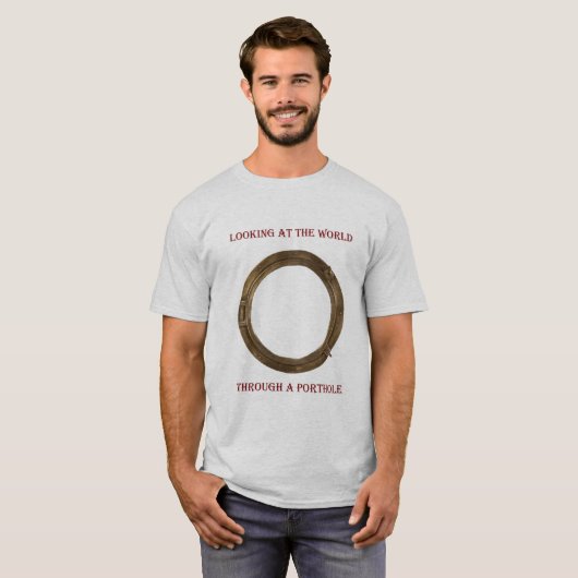 Durchsichtiges Shirt mit Porthole (Vorne ganz)