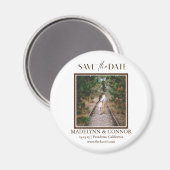 Durchsichtiges Skript-Foto Speichern des Datumsfen Magnet (Vorderseite/Rückseite)