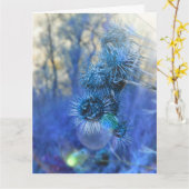 Durchstechen mit Lila Karte (Gelbe Blume)