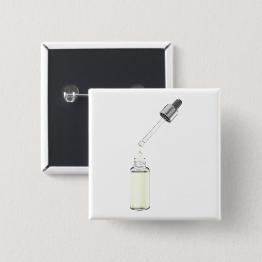Durchstechflasche mit Pipette Button (Vorne & Hinten)