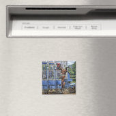 Durchstöbern "Risky Business" Square Magnet (In Situ (Geschirrspüler))