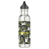 Durchströmen Edelstahlflasche (Links)