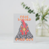 Durchsuchen - Bestellung von Hühnerpicken Postkarte (Stehend Vorderseite)