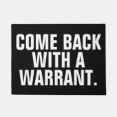 Durchsuchungsbefehl Fußmatte (Vorderseite)