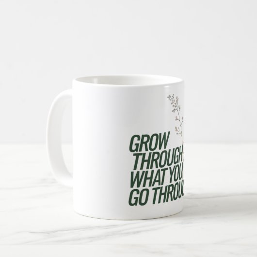 durchwachsen kaffeetasse (Vorderseite Links)