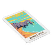 Durdle Door an der jurassischen Küste in Dorset En Magnet (Rechte Seite)