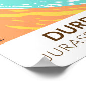 Durdle Door an der jurassischen Küste in Dorset En Poster (Ecke)