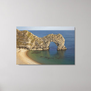 Durdle Door Arch, Jurassisches Küstenwelterbe 3 Leinwanddruck