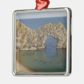 Durdle Door Arch, Jurassisches Küstenwelterbe 3 Silbernes Ornament (Links)