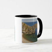 Durdle Door Arch, Jurassisches Küstenwelterbe 3 Tasse (VorderseiteRechts)